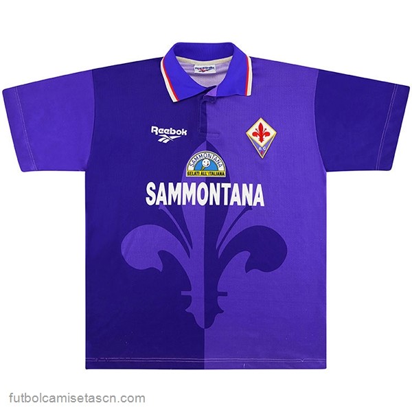 Tailandia Camiseta Fiorentina 1ª Retro 1995 1996 Purpura